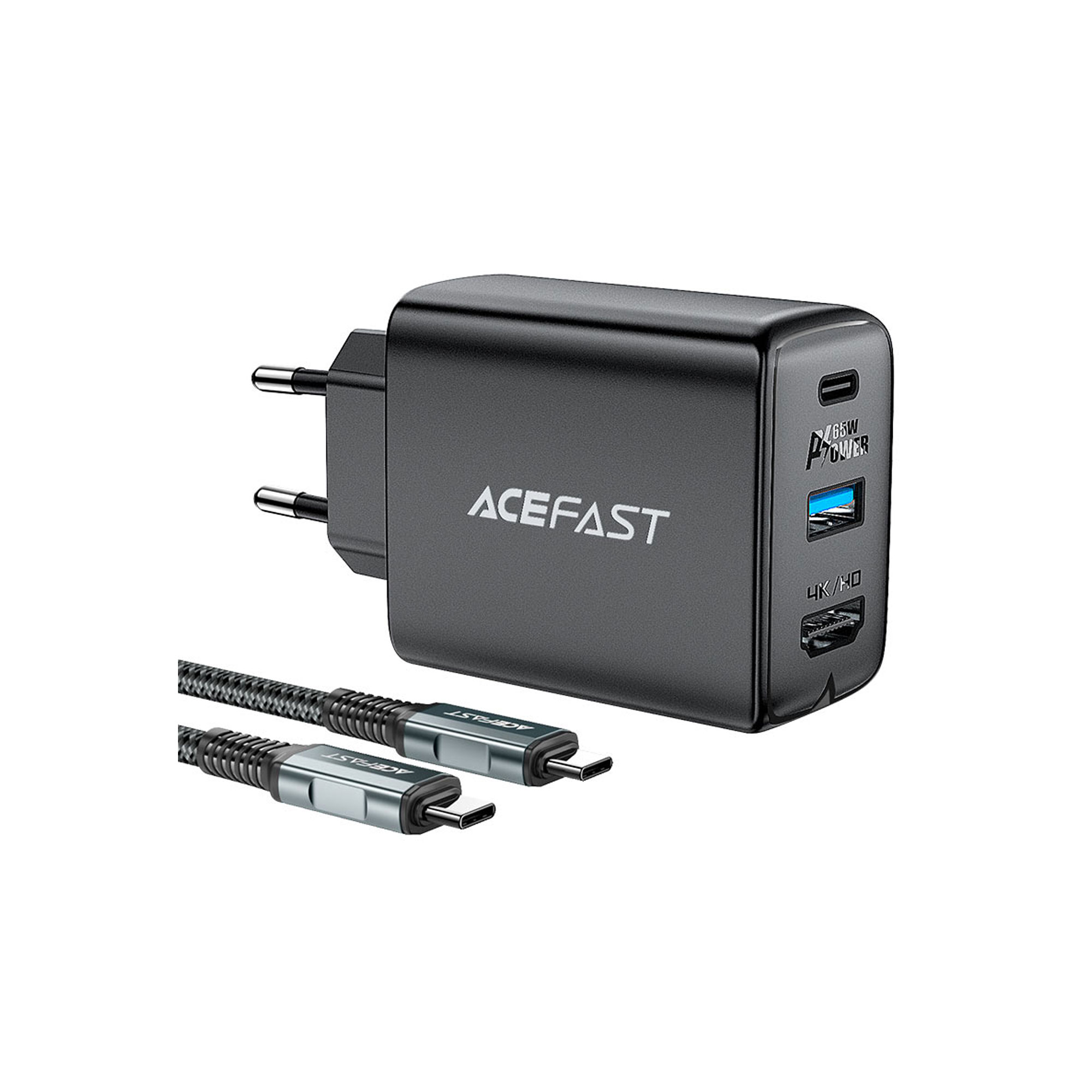 ACEFAST GaN SMART PD CHARGER-HUB charger  set A17 65w