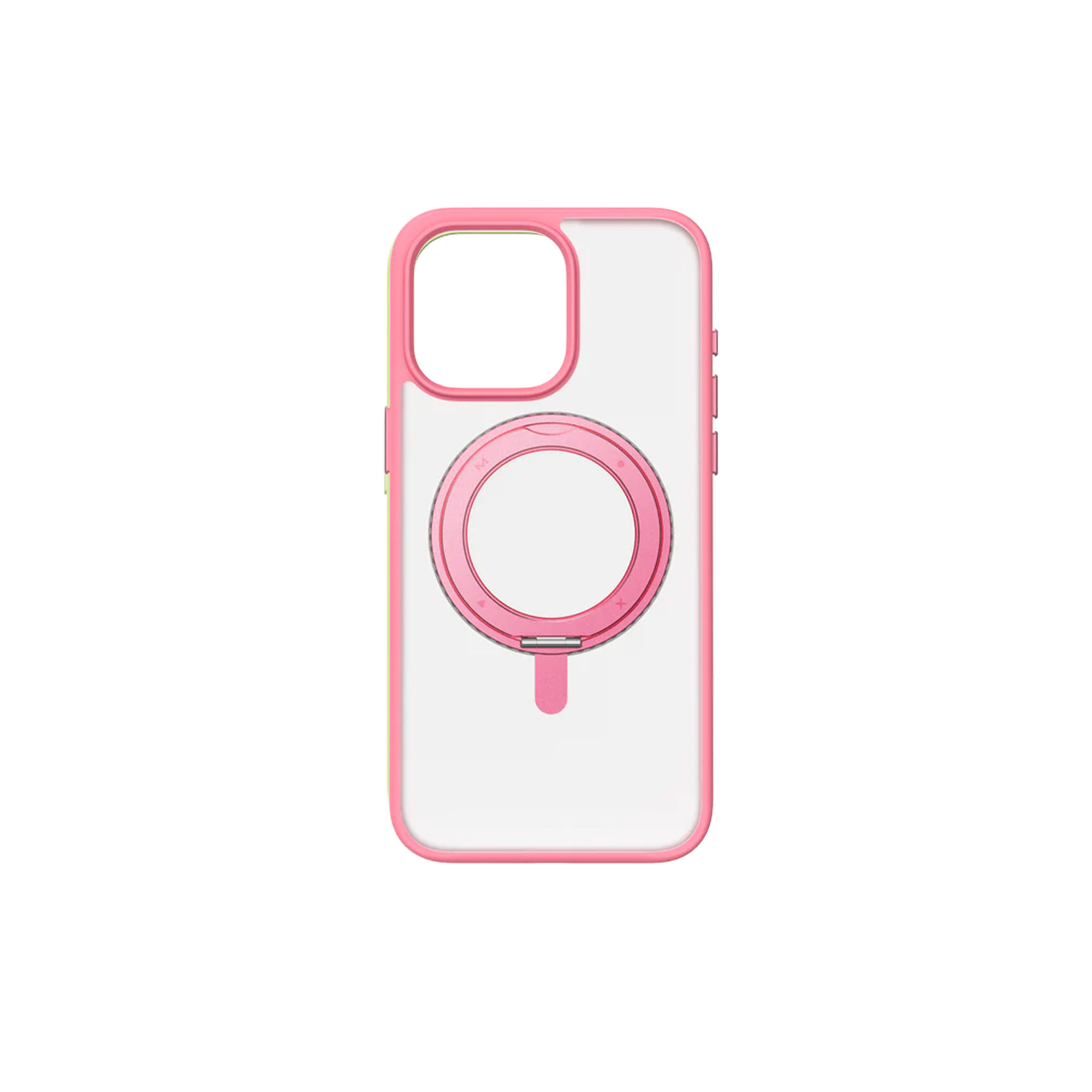 Momax case form AMOUR for iphone 15 pro PINK